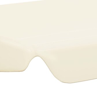 Vervangingsluifel voor schommelbank 150/130x105/70cm cr&egrave;mekleur 5