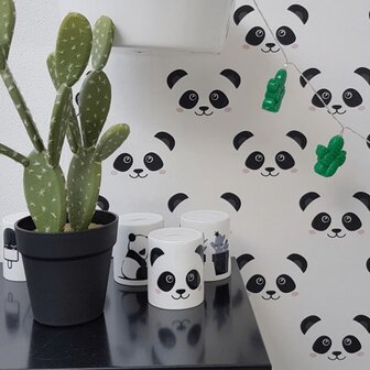 Fabulous World Behang Panda wit 67100 1