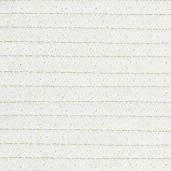 Opbergmand &Oslash; 40x35 cm katoen grijs en wit 8