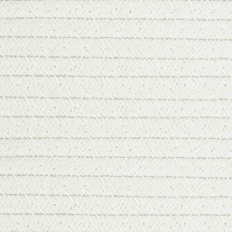 Opbergmand &Oslash; 43x38 cm katoen grijs en wit 8