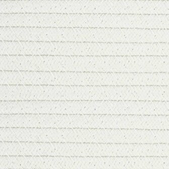 Opbergmand &Oslash; 51x33 cm katoen grijs en wit 8