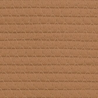 Opbergmand &Oslash; 49x65 cm katoen bruin en wit 7