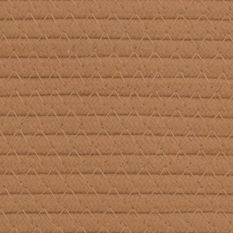 Opbergmand &Oslash; 40x35 cm katoen bruin en wit 7