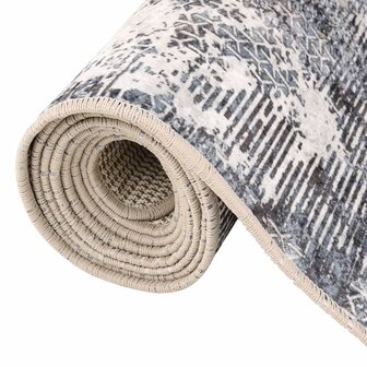 Vloerkleed wasbaar anti-slip 80x300 cm meerkleurig 5