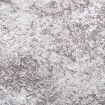 Vloerkleed wasbaar anti-slip 80x300 cm grijs 6