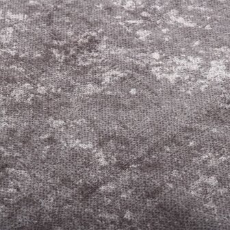 Vloerkleed wasbaar anti-slip 80x300 cm grijs 3