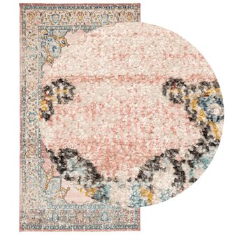 Vloerkleed ARBIZU binnen en buiten vintage stijl 80x150 cm 3
