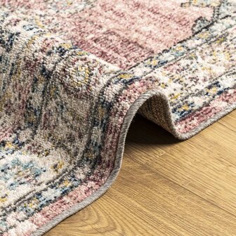 Vloerkleed ARBIZU binnen en buiten vintage stijl 80x150 cm 6