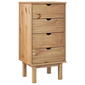 Ladekast OTTA 45x39x90 cm massief grenenhout 2