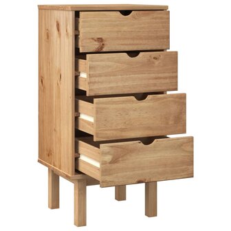 Ladekast OTTA 45x39x90 cm massief grenenhout 4
