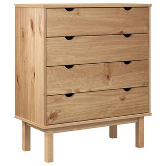 Ladekast OTTA 76,5x39,5x90 cm massief grenenhout 2