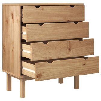 Ladekast OTTA 76,5x39,5x90 cm massief grenenhout 4