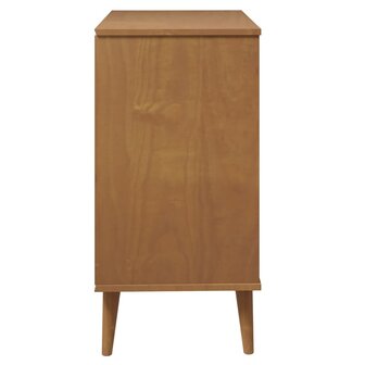 Ladekast MOLDE 80x40x80 cm massief grenenhout bruin 6