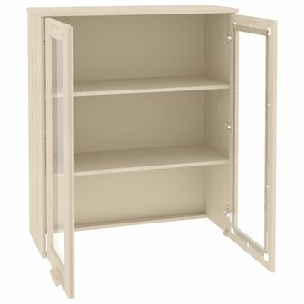 Opzetkast HAMAR 85x35x100 cm massief grenenhout honingbruin 4