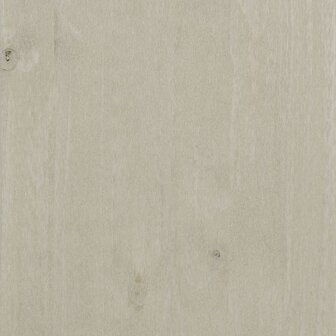Opzetkast HAMAR 85x35x100 cm massief grenenhout wit 6