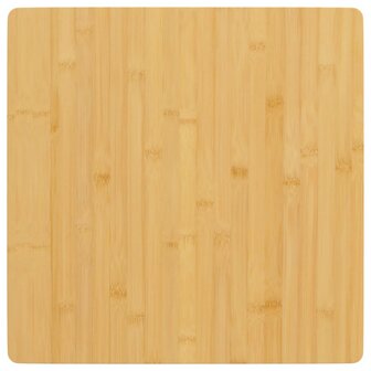 Tafelblad 50x50x1,5 cm bamboe 1