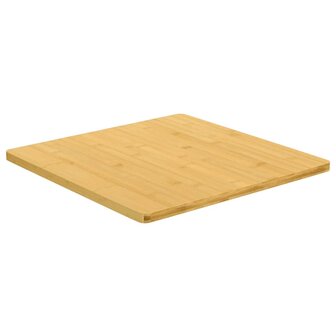 Tafelblad 50x50x1,5 cm bamboe 2