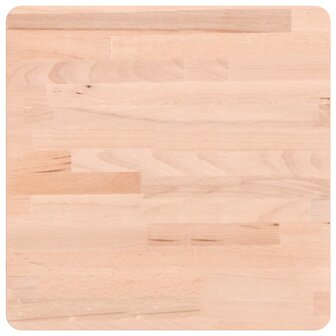 Tafelblad vierkant 40x40x1,5 cm massief beukenhout 2