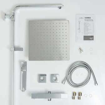 SCH&Uuml;TTE Douchesysteem SUMBA dubbel thermostatisch 6