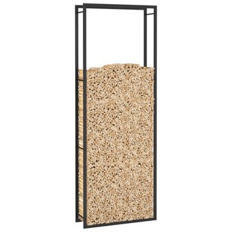 Haardhoutrek 80x28x222 cm staal matzwart 5