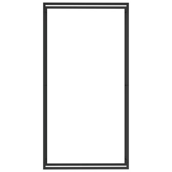 Haardhoutrek 110x28x214 cm staal matzwart 3