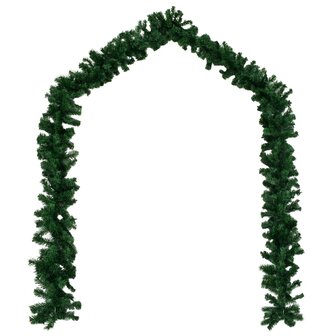 Kerstslingers 4 st 270 cm PVC groen 2