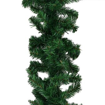 Kerstslingers 4 st 270 cm PVC groen 5
