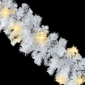 Kerstslinger met LED-lampjes 5 m wit 6