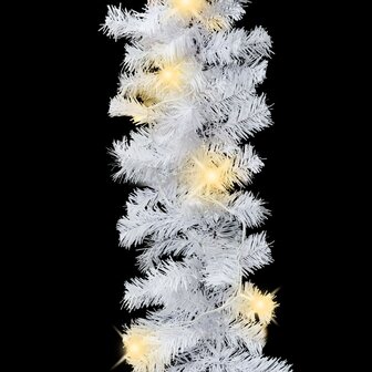 Kerstslinger met LED-lampjes 10 m wit 7
