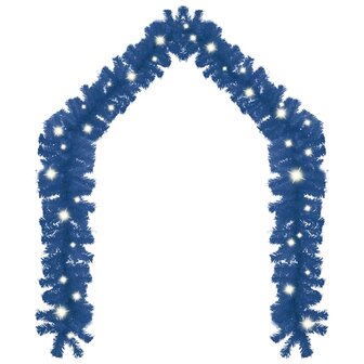 Kerstslinger met LED-lampjes 5 m blauw 2