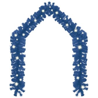 Kerstslinger met LED-lampjes 20 m blauw 2