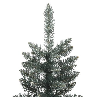 Kunstkerstboom met standaard smal 180 cm PVC groen 3
