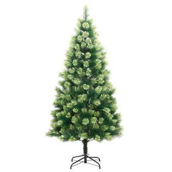 Kunstkerstboom met scharnieren en standaard 150 cm 2