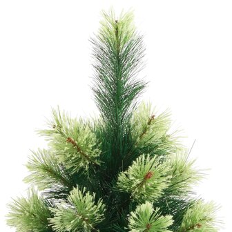 Kunstkerstboom met scharnieren en standaard 150 cm 4