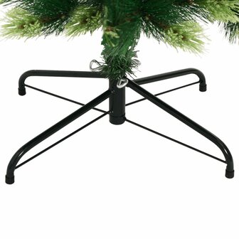 Kunstkerstboom met scharnieren en standaard 150 cm 6