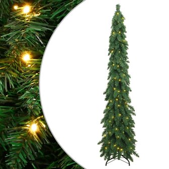 Kunstkerstboom met verlichting 100 LED&amp;apos;s 180 cm 1