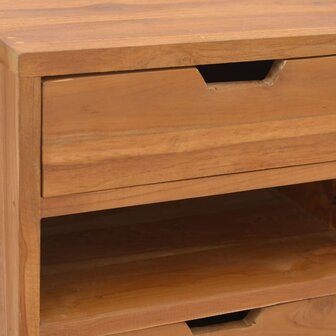 Opbergkast 40x30x76 cm massief teakhout 8