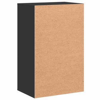 Opbergkast 56,5x39x90 cm bewerkt hout zwart 7