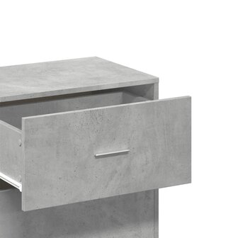 Opbergkast 56,5x39x90 cm bewerkt hout betongrijs 9