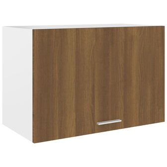 Hangkast 60x31x40 cm bewerkt hout bruin eikenkleur 2