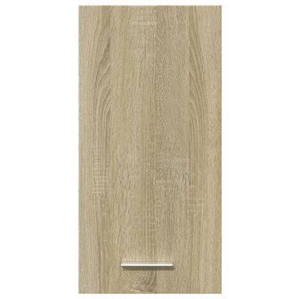 Hangkast 29,5x31x60 cm bewerkt hout sonoma eikenkleurig 6