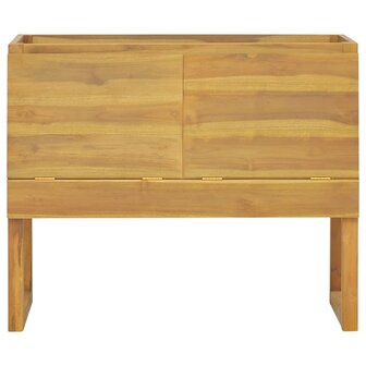 Badkamerkast 90x40x75,5 cm massief teakhout 3