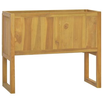 Badkamerkast 90x40x75,5 cm massief teakhout 5