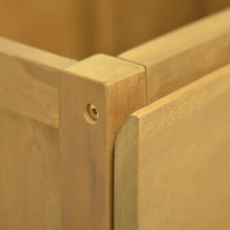 Badkamerkast 90x40x75,5 cm massief teakhout 7