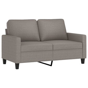 2-delige Loungeset met kussens stof taupe 3
