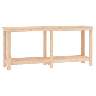 Werkbank 180x50x80 cm massief grenenhout 2