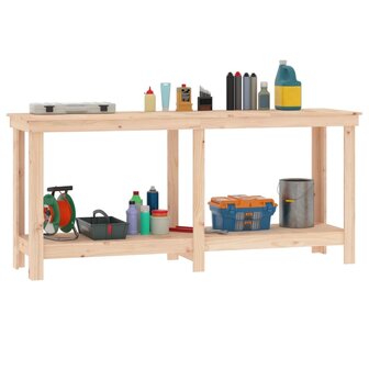 Werkbank 180x50x80 cm massief grenenhout 4
