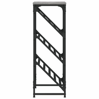 Schoenenrek 60x30x85 cm bewerkt hout grijs sonoma 5