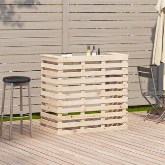 Tuinbartafel 113,5x50x103 cm massief grenenhout 3