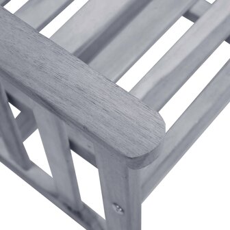 Tuinstoelen met theetafel 159x61x92 cm massief acaciahout 5